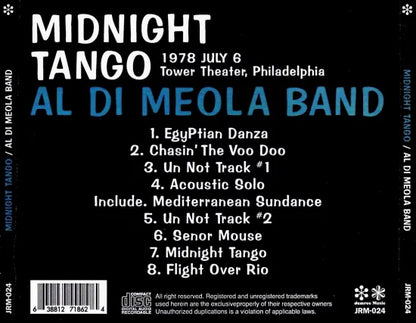 Al Di Meola / Midnight Tango (1CDR)