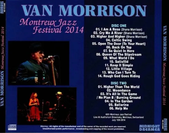 VAN MORRISON / Live Edition 2014-2016 4 Title SET (7CDR)