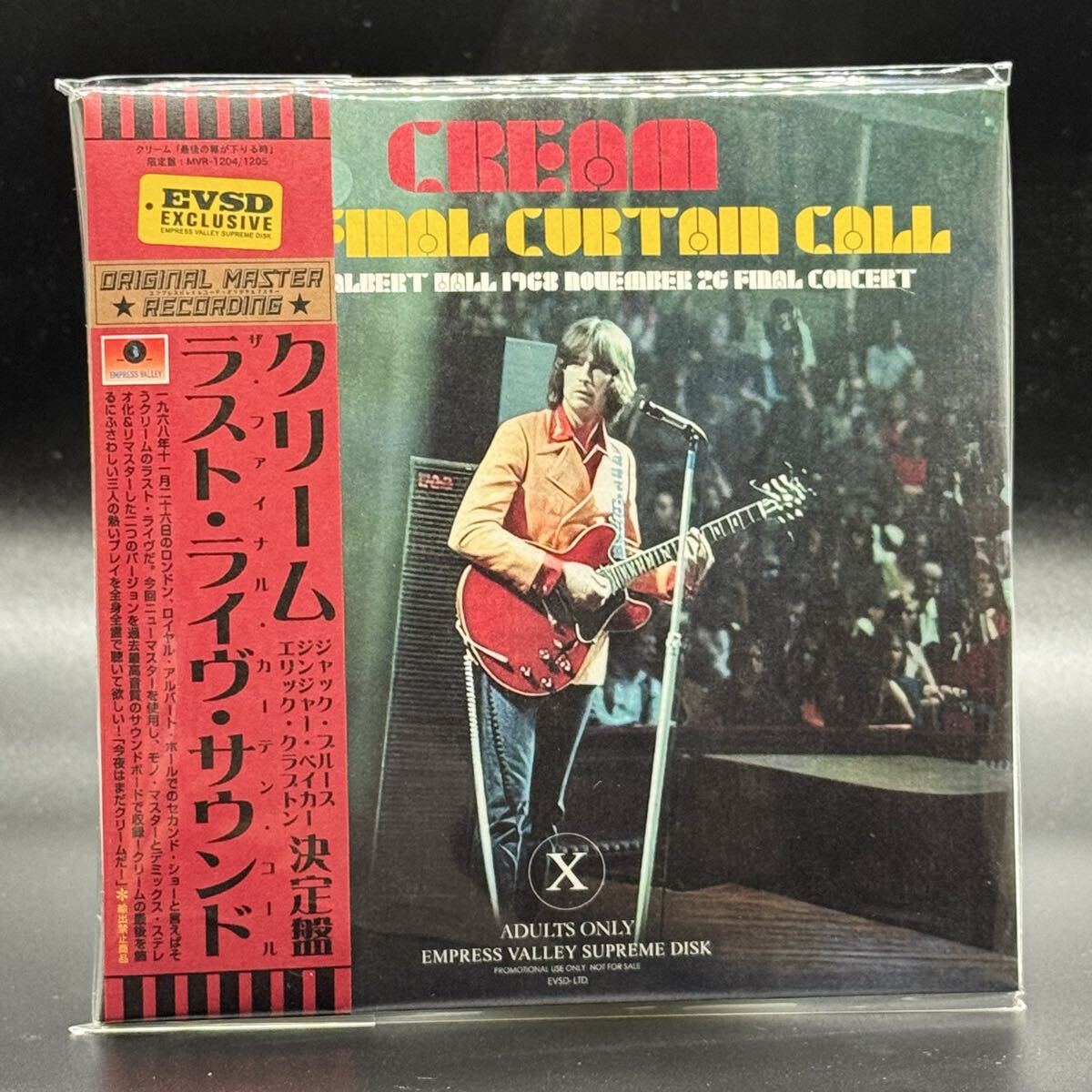 CREAM / THE FINAL CURTAIN CALL the final concert (2CD+3DVD+1BDR)　