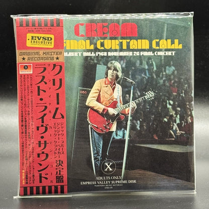 CREAM / THE FINAL CURTAIN CALL the final concert (2CD+3DVD+1BDR)　