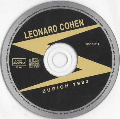 LEONARD COHEN / Zurich 1993 (1CD)