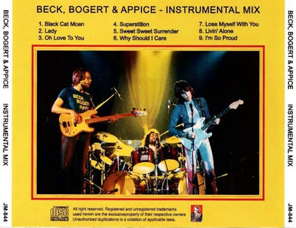 BECK, BOGERT & APPICE / BECK, BOGERT & APPICE INSTRUMENTAL MIX (1CDR)