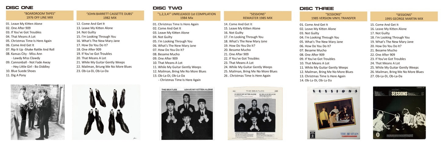 THE BEATLES / CHRONOLOGICAL SESSIONS (4CD)