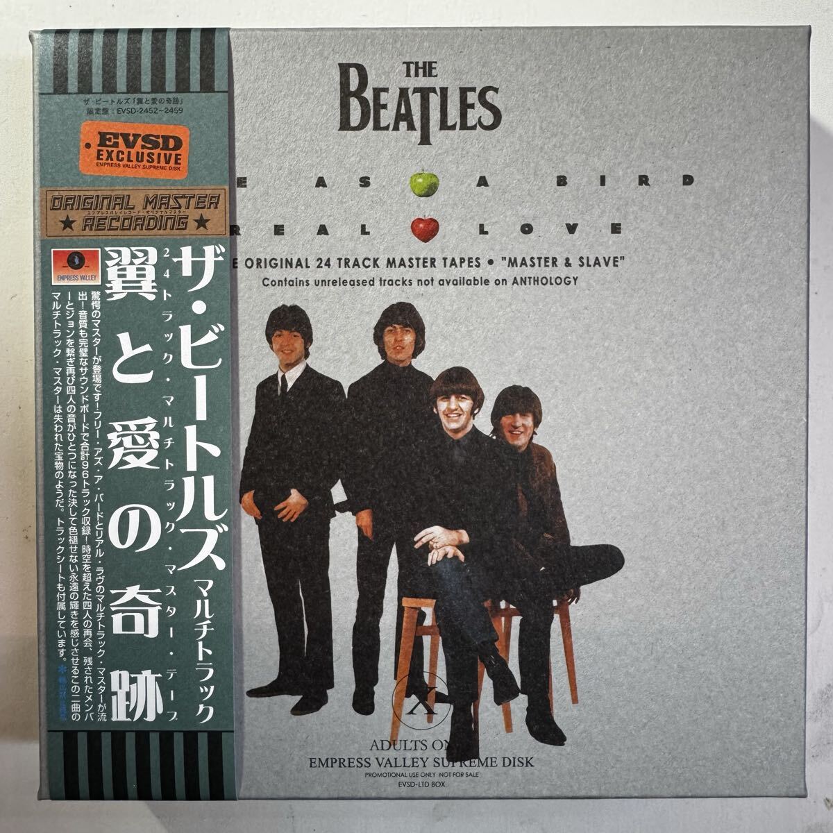 THE BEATLES / FREE AS A BIRD + REAL LOVE - 24 track master tapes MASTER & SLAVE (8CD BOX)