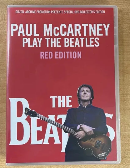 PAUL McCARTNEY / PLAY THE BEATLES RED EDITION (1DVD)