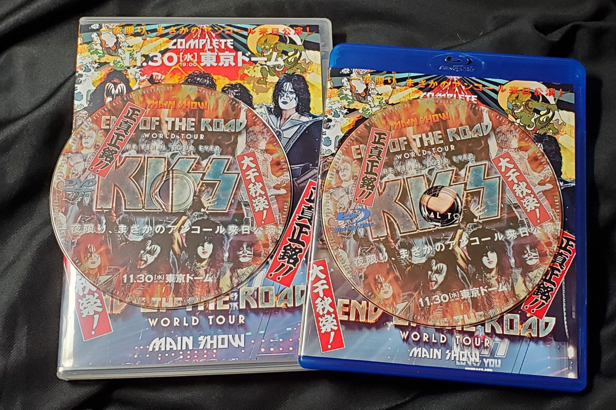 KISS / End of the Road Japan Tour 2022 Final Tokyo Dome PRO SHOT (1DVDR)