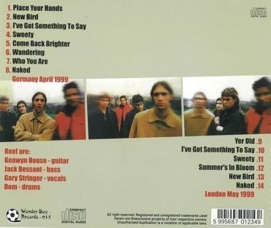 REEF / AFTERGLOW (1CD)