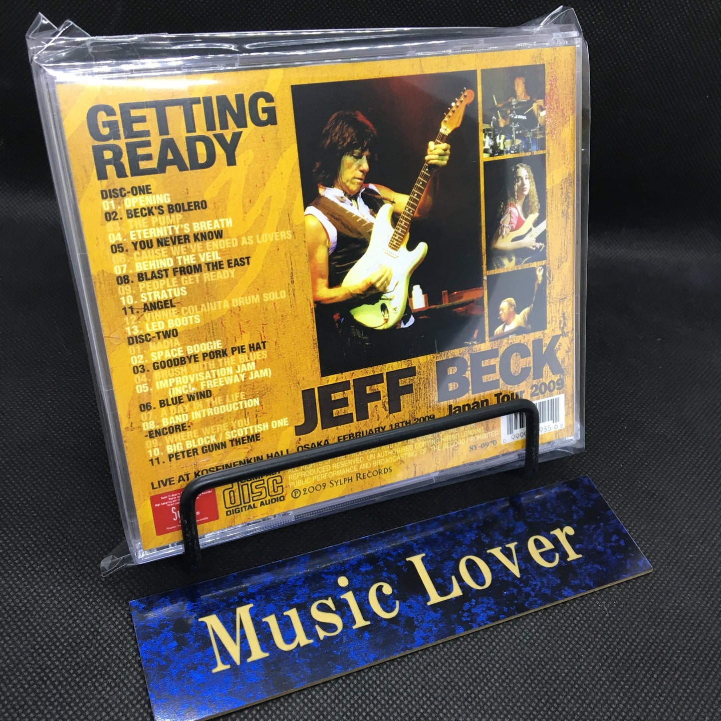 JEFF BECK / OSAKA 2DAYS LIMITED EDITION (4CDR+1DVDR)