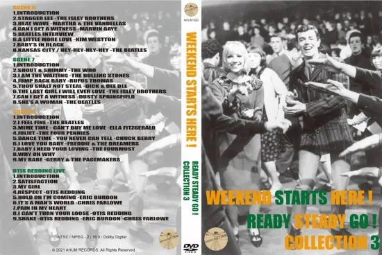 V.A / WEEKEND STARTS HERE! READY STEADY GO! COLLECTION SET (4DVDR)