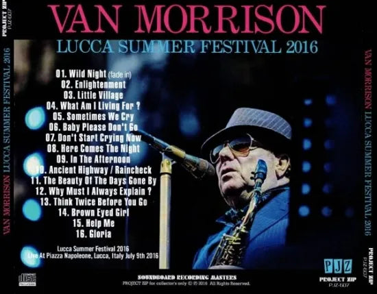 VAN MORRISON / Live Edition 2014-2016 4 Title SET (7CDR)