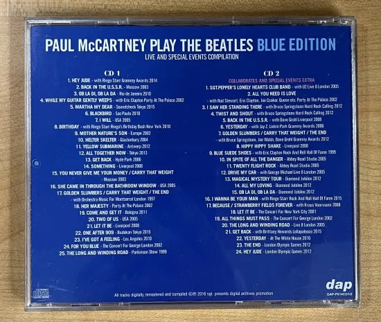 PAUL McCARTNEY / PLAY THE BEATLES BLUE EDITION (2CD)