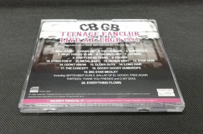 TEENAGE FANCLUB / LIVE AT CBGB 1994 (1CDR)