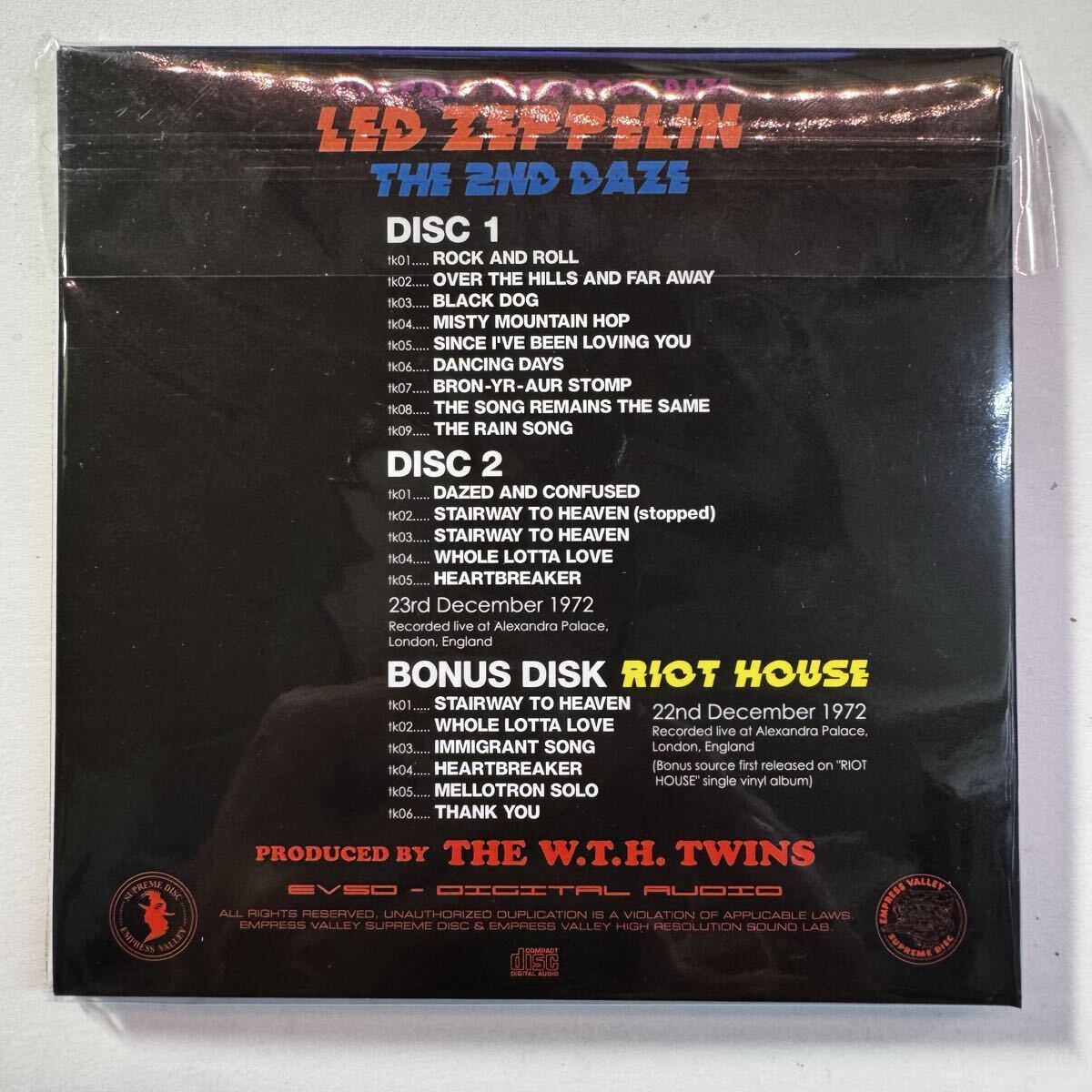 LED ZEPPELIN / ALLY PALLY HARD ROCK DAZE 1st & 2nd (6CD)