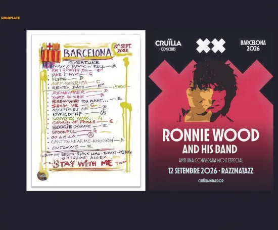 RONNIE WOOD / RAZZMATAZZ LIVE FEARLESS TOUR 2026 EXCLUSIVE LIMITED EDITION (2CD+1DVDR)