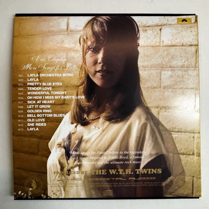 ERIC CLAPTON / MORE SONGS FOR PATTIE (1CD+Photo Book)