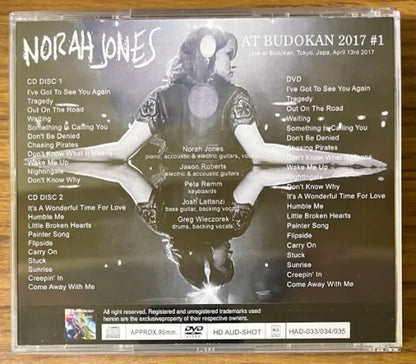 NORAH JONES / AT BUDOKAN 2017 #1 (2CDR+1DVDR)