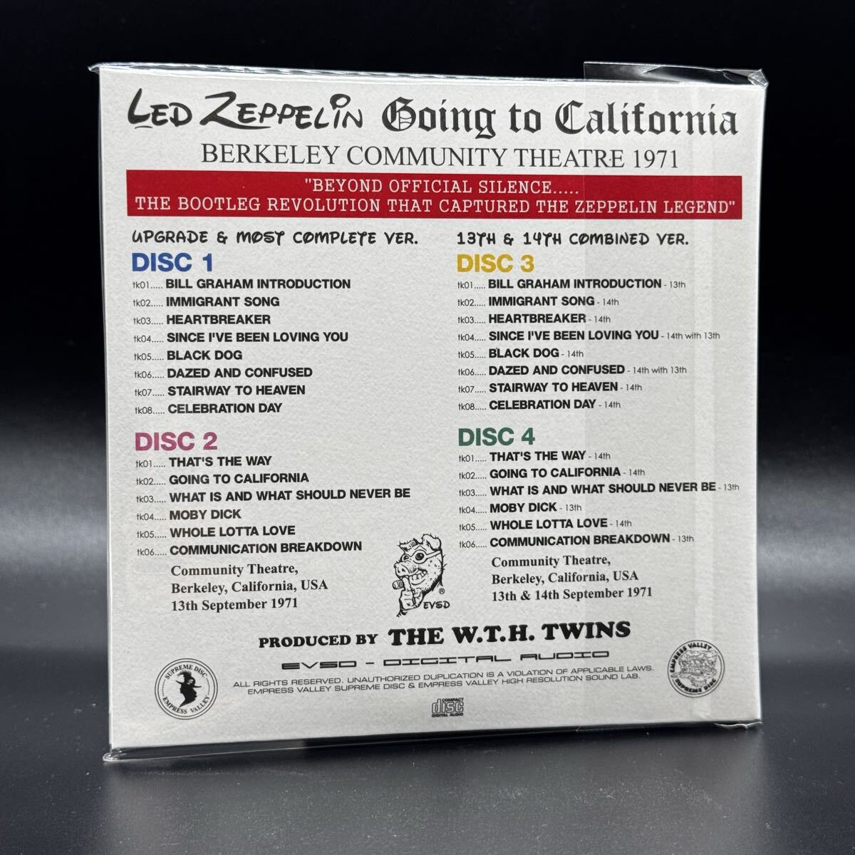 LED ZEPPELIN / GOING TO CALIFORNIA (8CD+2CD BOX SET)