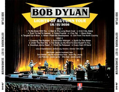 BOB DYLAN / GOTHENBURG 2026 (2CDR)