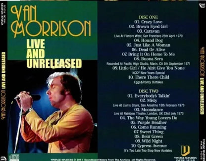 VAN MORRISON / Outtakes Live recording and Others 4 Title Set (2CD+5CDR)