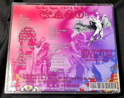 Led Zeppelin / Garden Tapes 1973 3Days complete red tapes (9CDR)