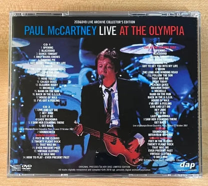 PAUL McCARTNEY / LIVE AT THE OLYMPIA (2CD+1DVD)