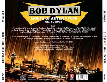 BOB DYLAN / OSLO 2026 (2CDR)