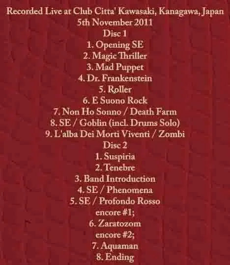 GOBLIN, Arti E Mestieri, Il Balletto Di Bronzo [Italian Progressive Rock Festival 2011] / DUE (4CDR)