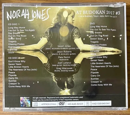 NORAH JONES / AT BUDOKAN 2017 #3 (2CDR+1DVDR)