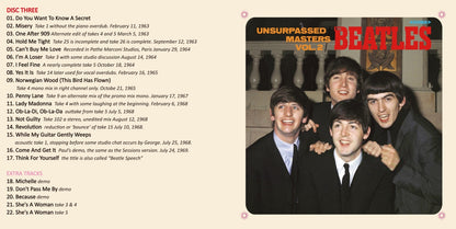 THE BEATLES / UNSURPASSED MASTERS VOL.2 (3CD)