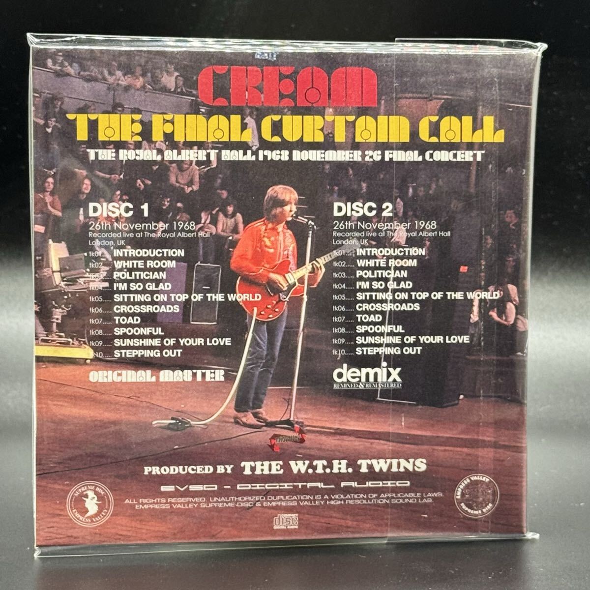 CREAM / THE FINAL CURTAIN CALL the final concert (2CD+3DVD+1BDR)　