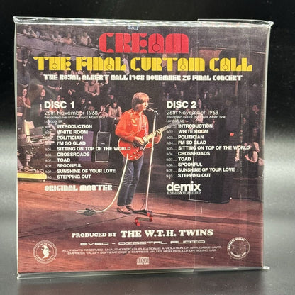 CREAM / THE FINAL CURTAIN CALL the final concert (2CD+3DVD+1BDR)　