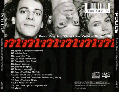 THE POLICE / Complete “Ghost in the Machine” Demos (1CDR)