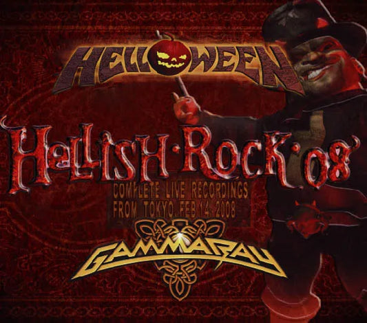 HELLOWEEN/GAMMA RAY / HELLISH ROCK 08 (3CDR)