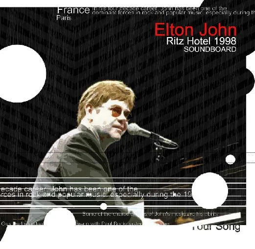 ELTON JOHN / RITZ HOTEL 1998 SOUNDBOARD (1CDR)