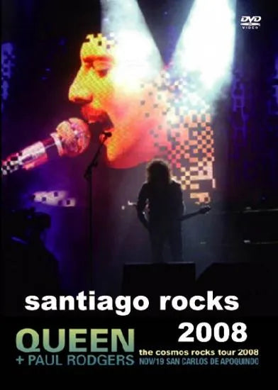 Queen＋Paul Rodgers / Santiago rocks 2008 PRO-SHOT (1DVDR)