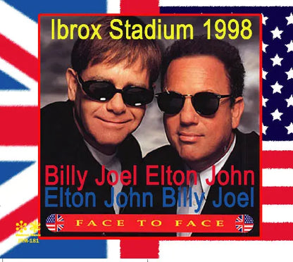 Billy Joel & Elton John / Ibrox Stadium 1998 (3CD) Face To Face Tour