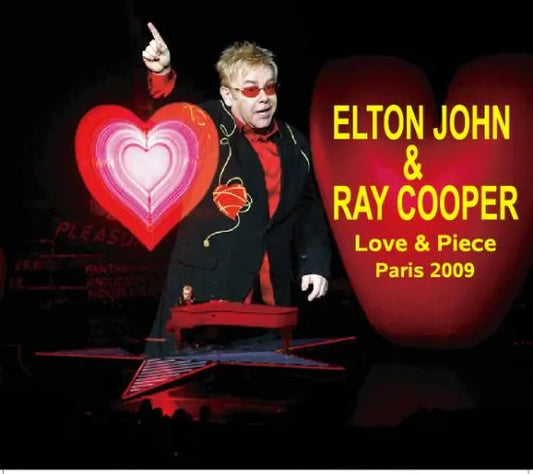ELTON JOHN & RAY COOPER / Love & Piece Paris 2009 (3CDR)