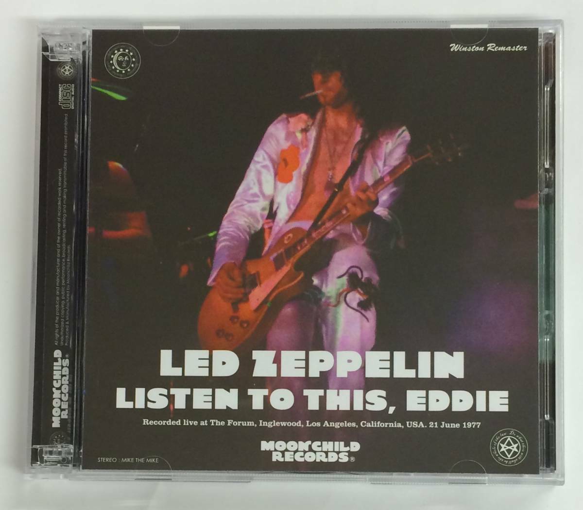 Led Zeppelin / Listen To This Eddie 1977 Winston Remasters (3CD) Moonchild