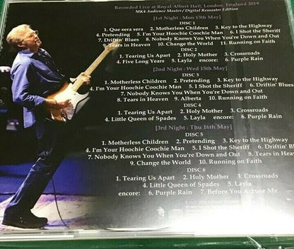 Eric Clapton / Royal Albert Hall 2019 Complete (6CD) Digital Remaster Edition