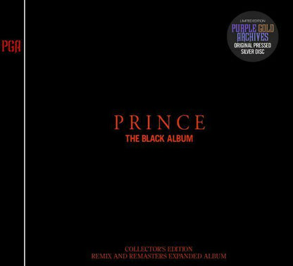 Prince / The Black Album Collector's Edition (2CD) Remix And Remasters Expanded Album