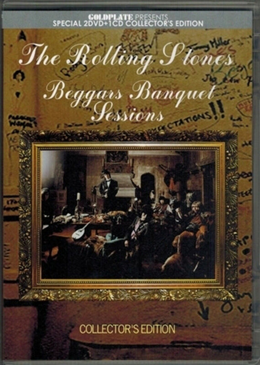 The Rolling Stones / Beggars Banquet Sessions (1CD+2DVD) Goldplate