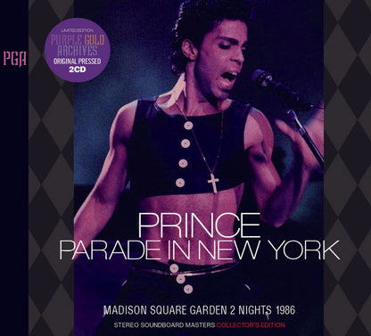 Prince / Parade In New York Madison Square Garden 2 Nights 1986 (2CD) Soundboard