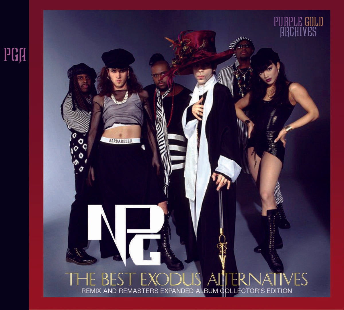 Prince & The NPG The Best Exodus Alternatives Purple Gold Archives 2CD