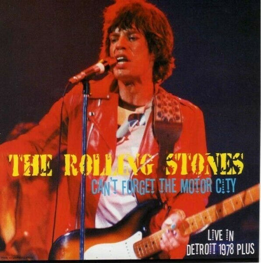The Rolling Stones / Can't Forget The Motor City Detroit 1978 (2CD) Soundboard