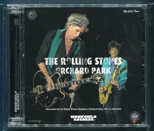 The Rolling Stones / Orchard Park 2015 Soundboard 2CD Moonchild