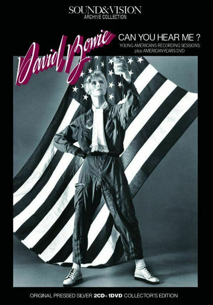 David Bowie / Can You Hear Me? 1974-1975 YOUNG AMERICANS RECORDING SESSIONS plus AMERICAN YEARS DVD (2CD+1DVD)