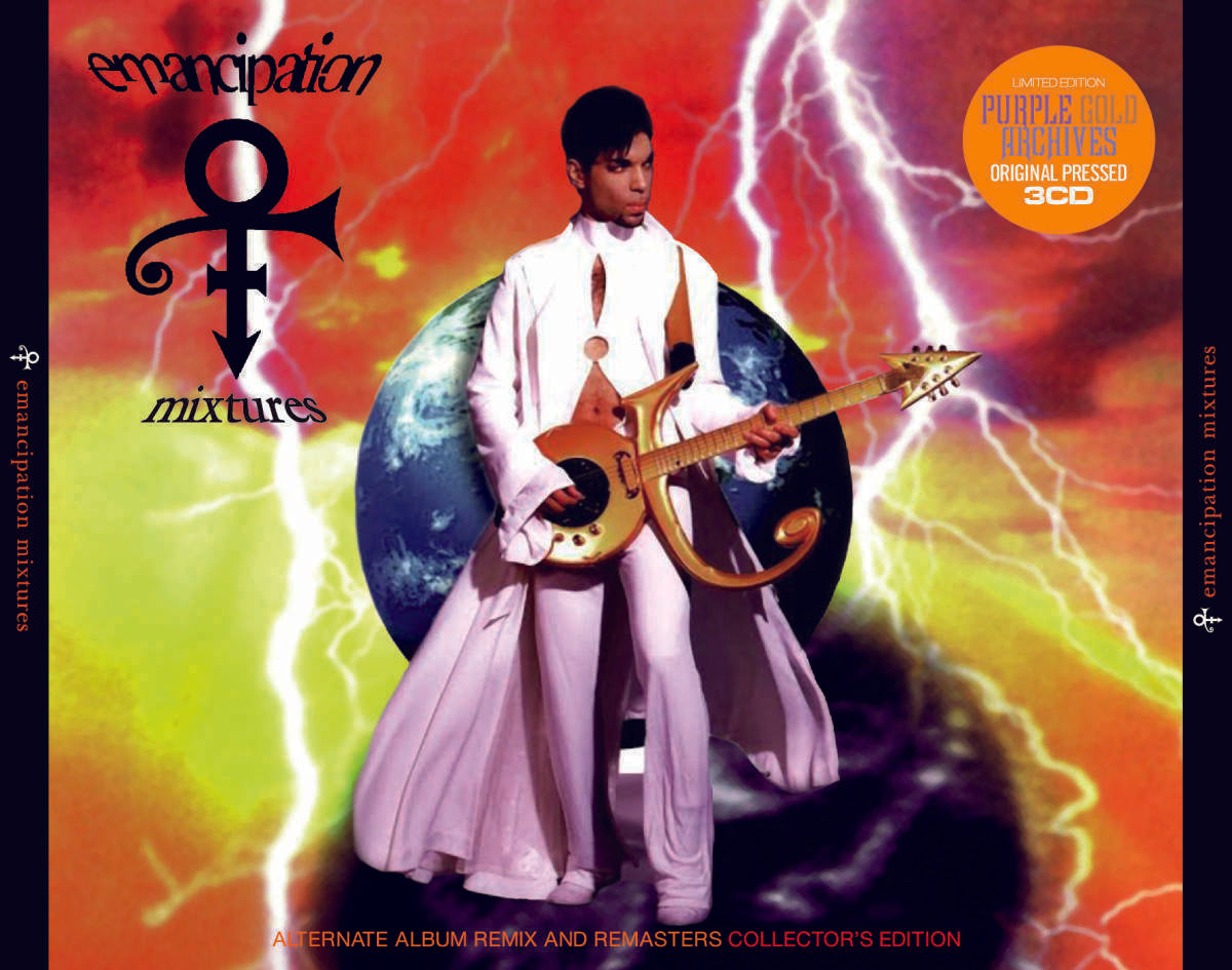 Prince Emancipation Mixtures Alternate Album 3CD Purple Gold Archives Collection