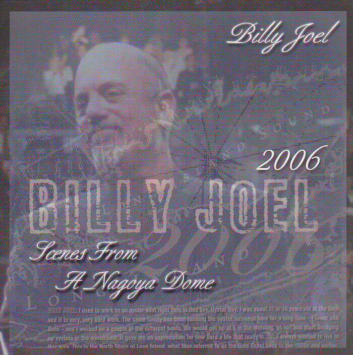 Billy Joel Scenes From A Nagoya Dome 2006 Japan 2CD