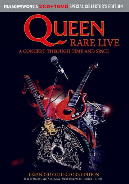 Queen / RARE LIVE Expanded Collector's Edition (2CD+1DVD)
