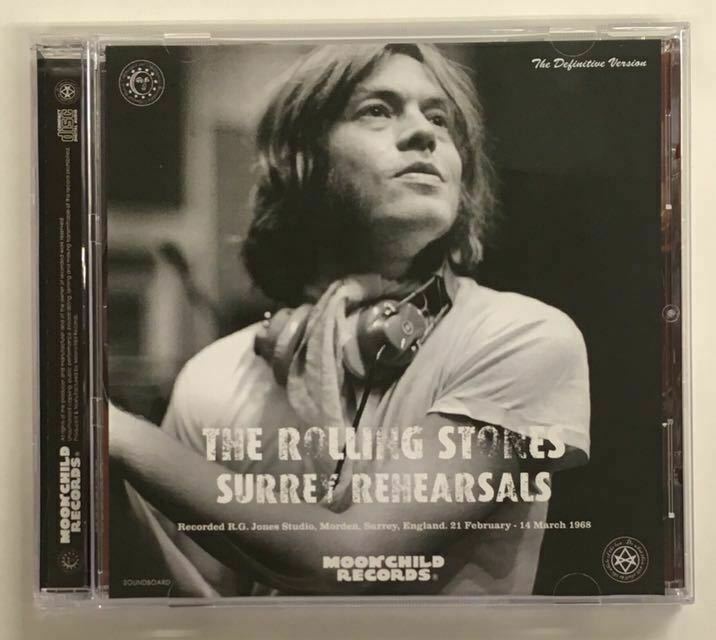 The Rolling Stones / Surrey Rehearsals 1968 Definitive Version (1CD) BRIAN JACKET